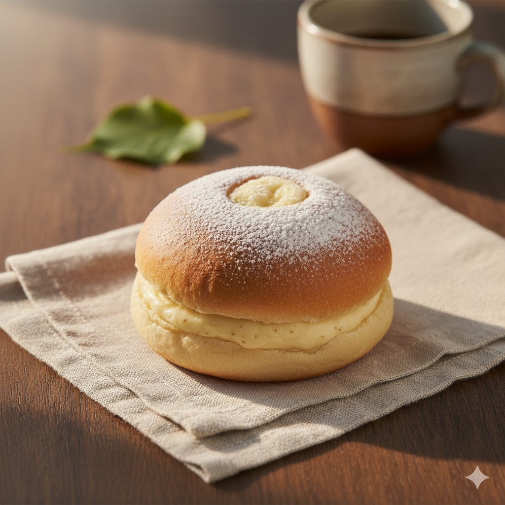 とろけるバニラビーンズのクリームパン